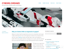 Tablet Screenshot of cyborgdreams.com